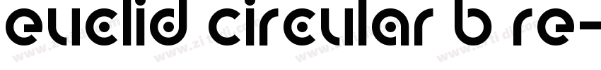 Euclid Circular B Re字体转换